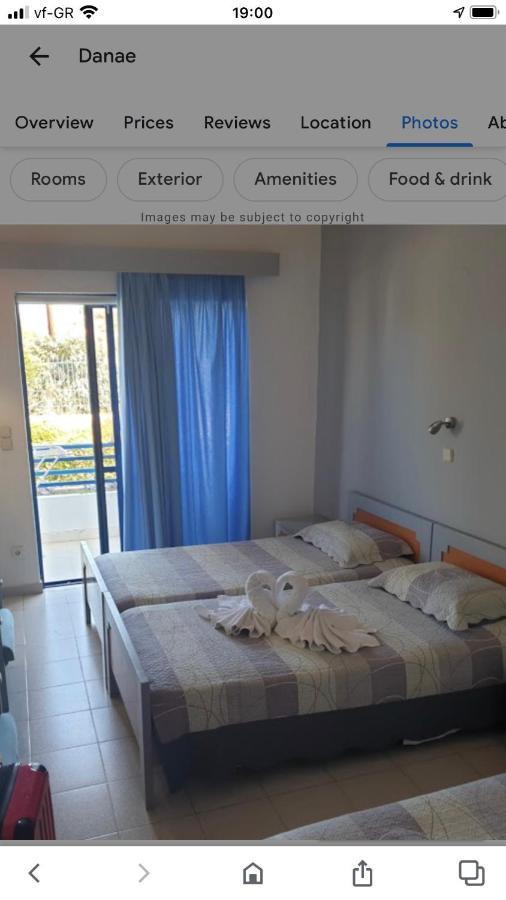 Danae Hotel Faliraki Eksteriør billede